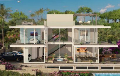 House - Detached Villa - Resale - Marbella - Carib Playa