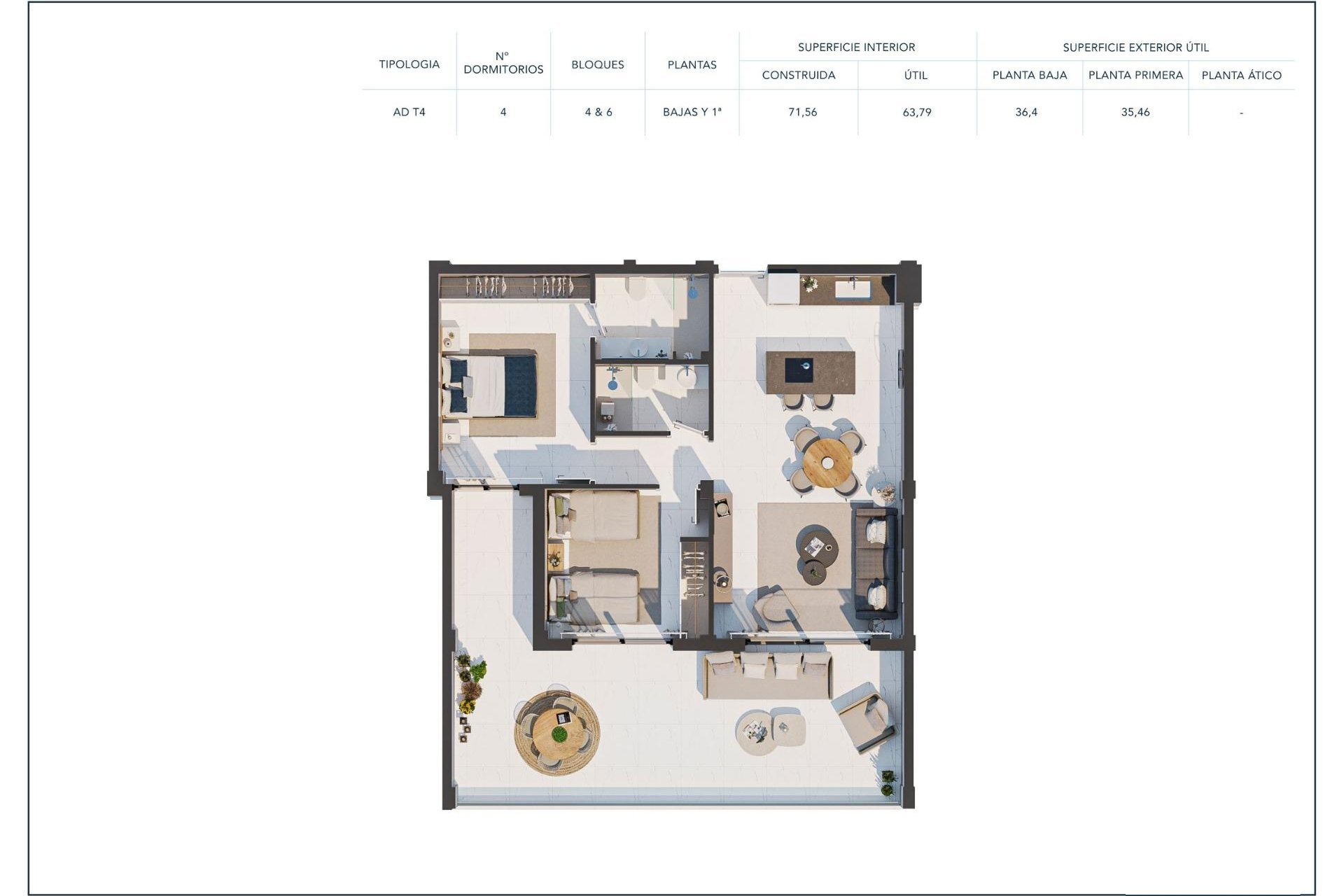 New Build - Apartment - Casares - Camarate