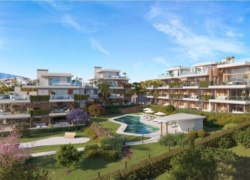 New Build - Apartment - Estepona - Araiso Alto-flamingo Golf Urb. Bel-air