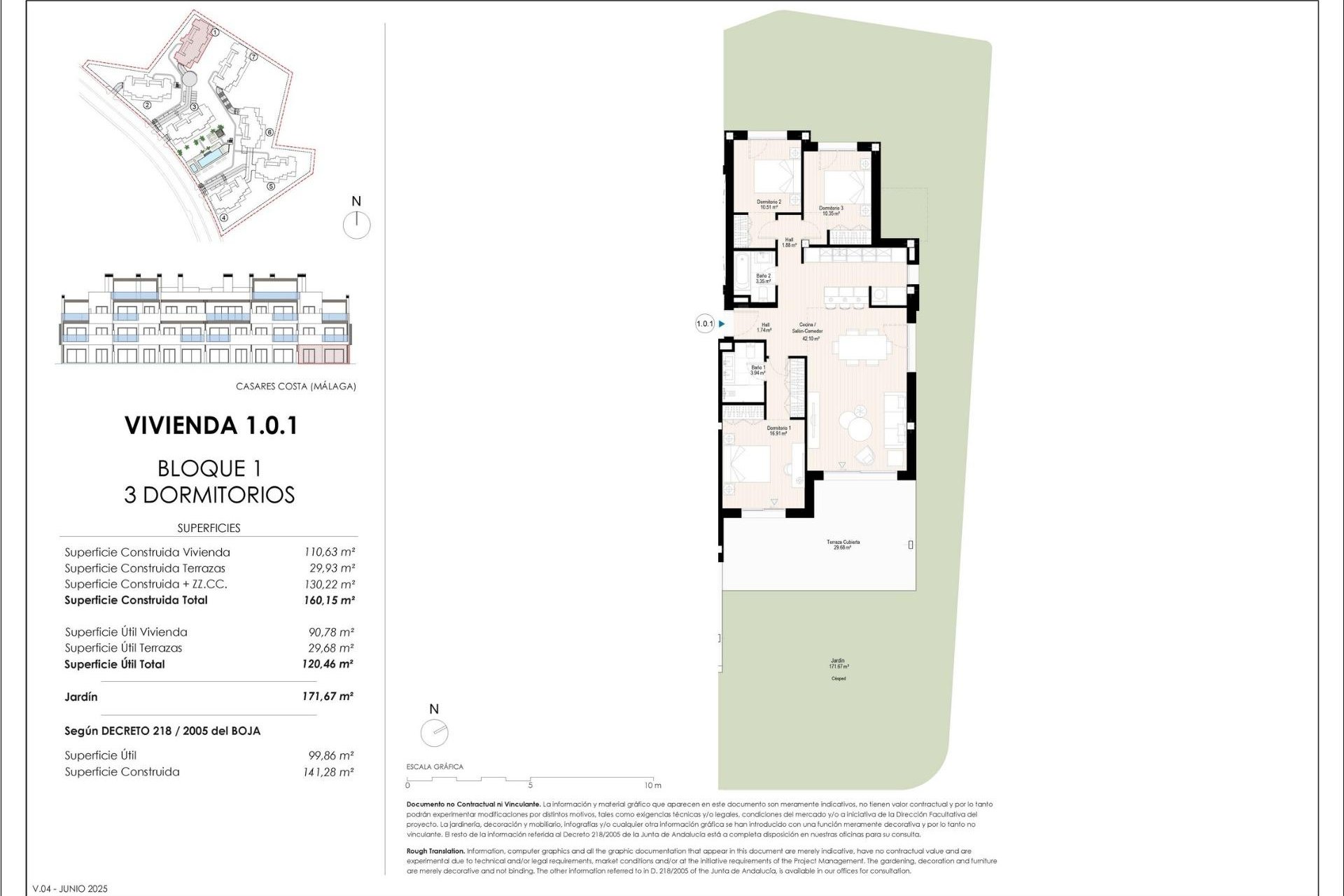 New Build - Ground floor apartment - Casares - Doña Julia Golf