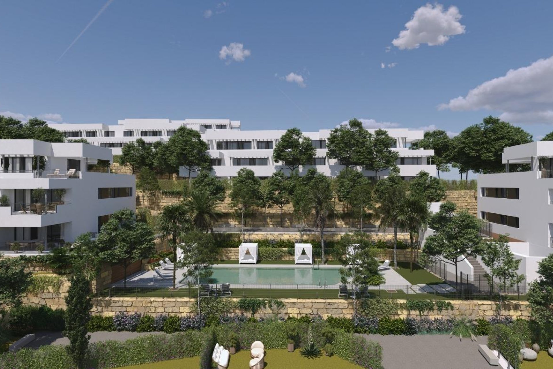 New Build - Ground floor apartment - Casares - Manilva