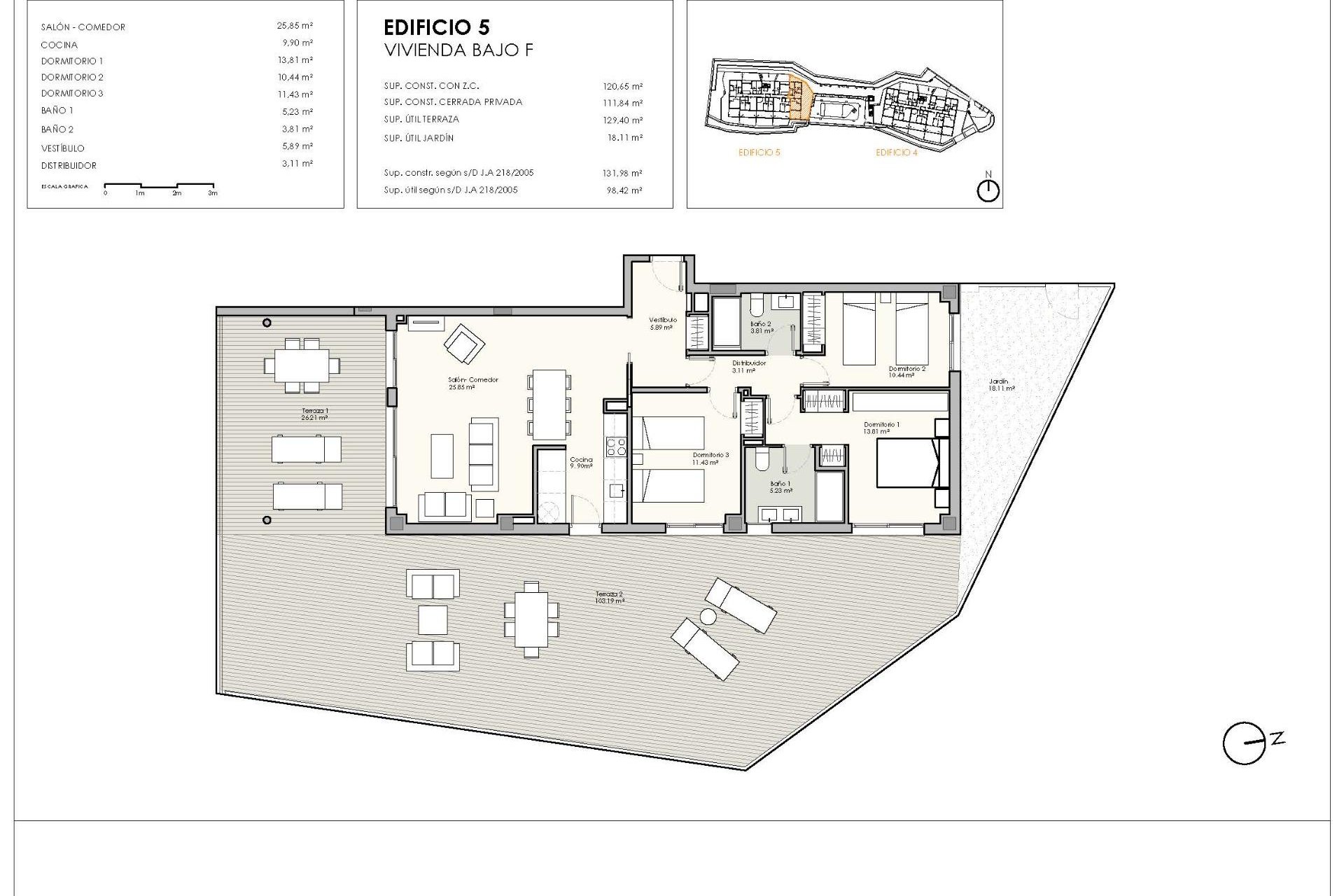 New Build - Ground floor apartment - Casares - Manilva