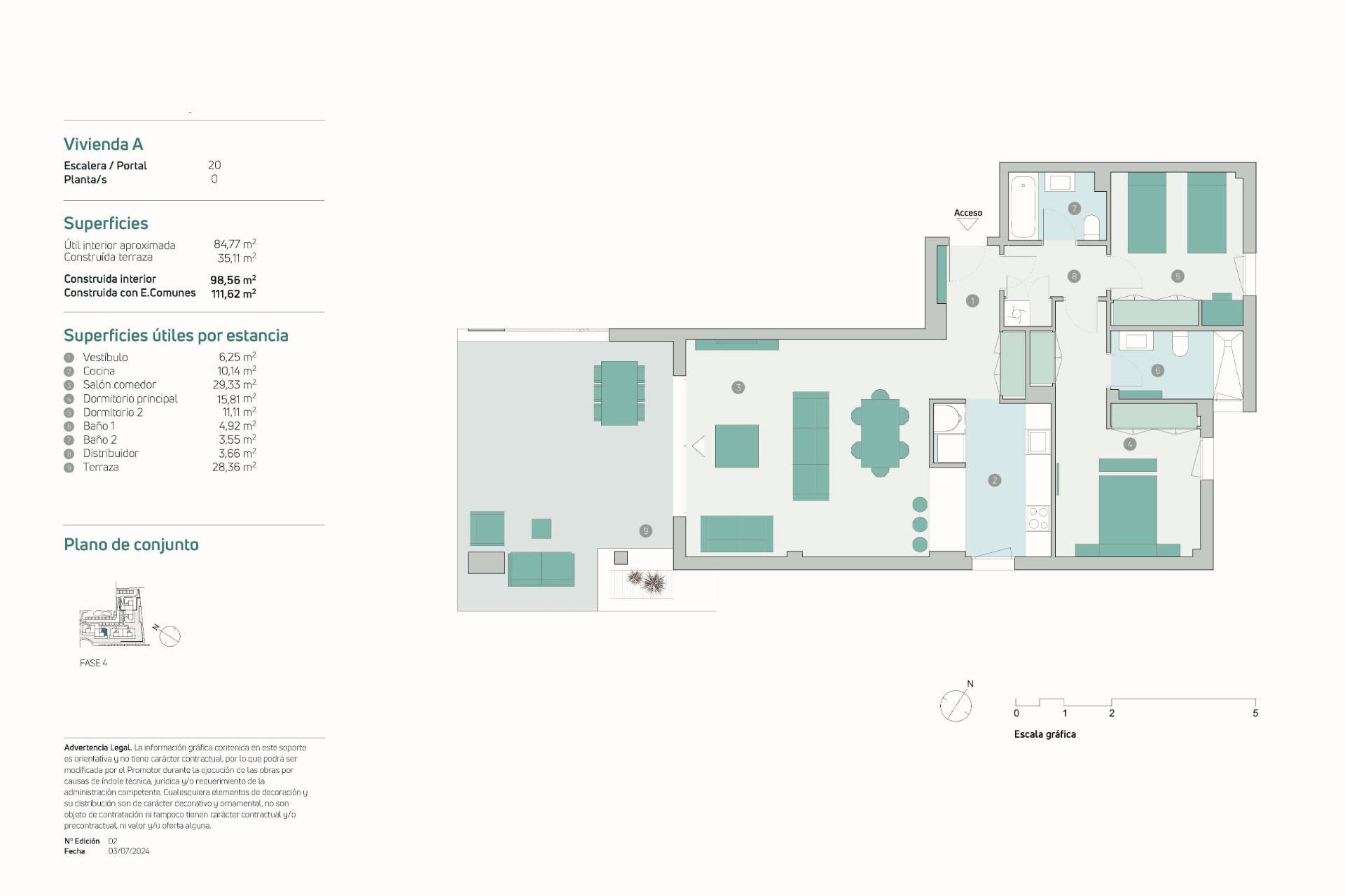 New Build - Ground floor apartment - Estepona - La Gaspara