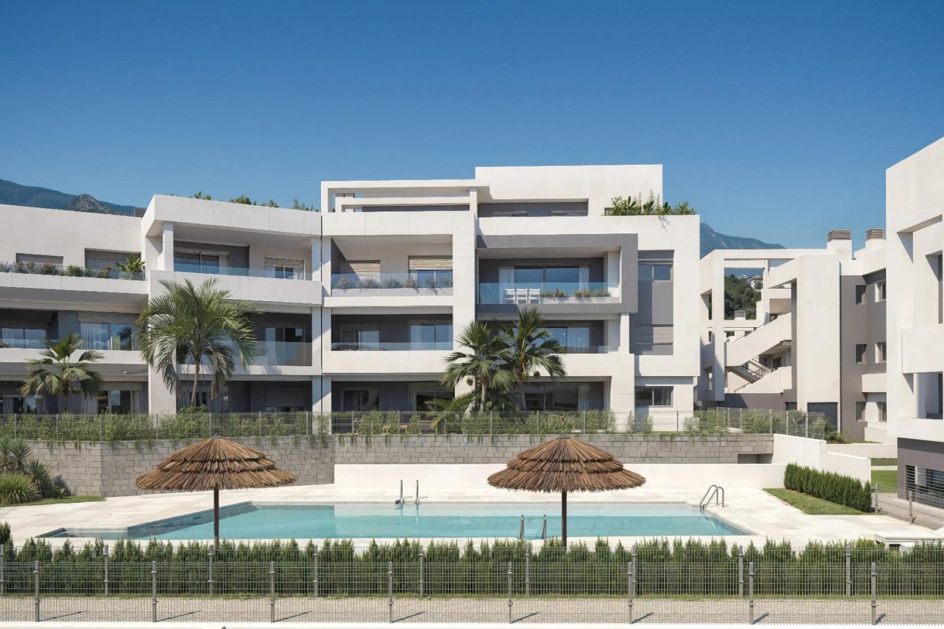 New Build - Ground floor apartment - Estepona - Parque Selwo