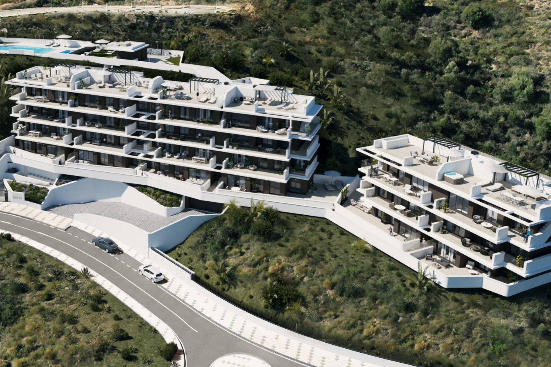 New Build - Ground floor apartment - Málaga - pueblo