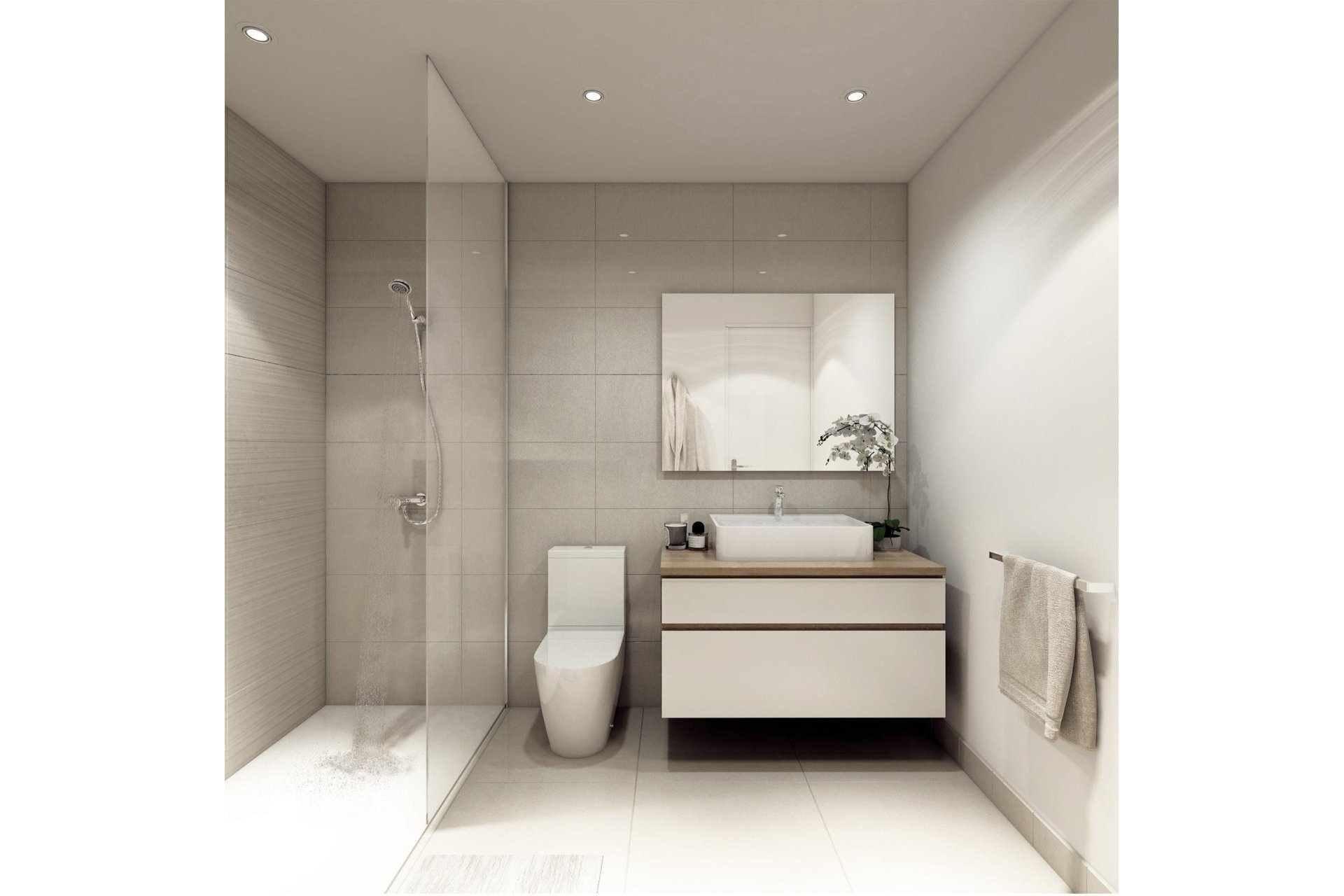 New Build - Ground floor apartment - Málaga - urbanizacion