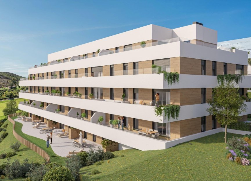 New Build - Ground floor apartment - Mijas - Calanova Golf
