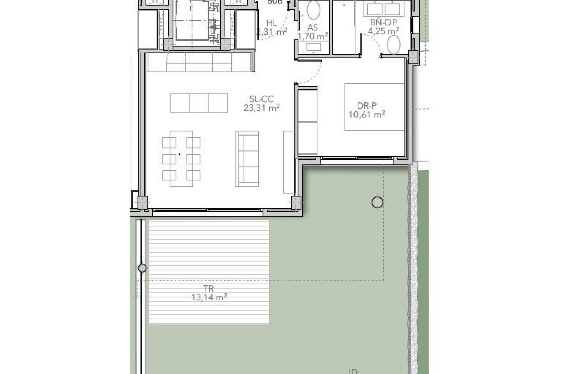 New Build - Ground floor apartment - Torremolinos - Benalmádena