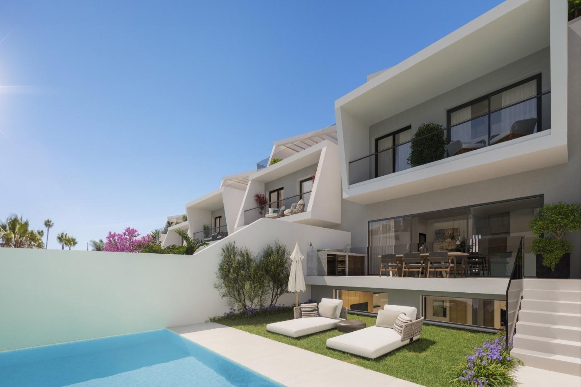 New Build - House - Townhouse - Estepona - Los Flamingos