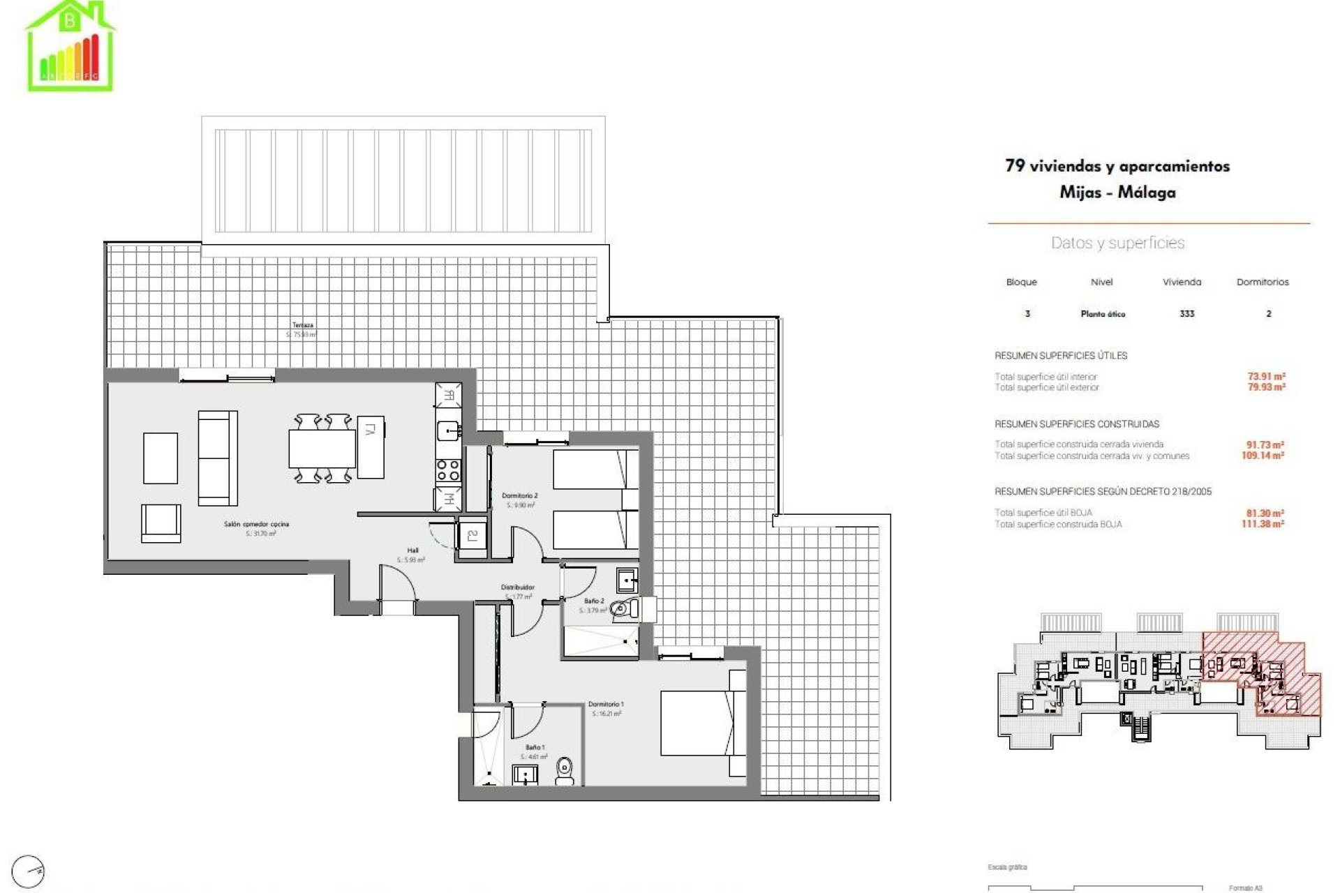 New Build - Penthouse - Mijas - Lagar Martell