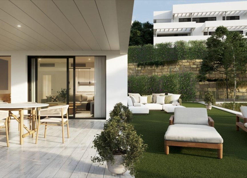 Obra nueva - Ground floor apartment - Casares - Manilva