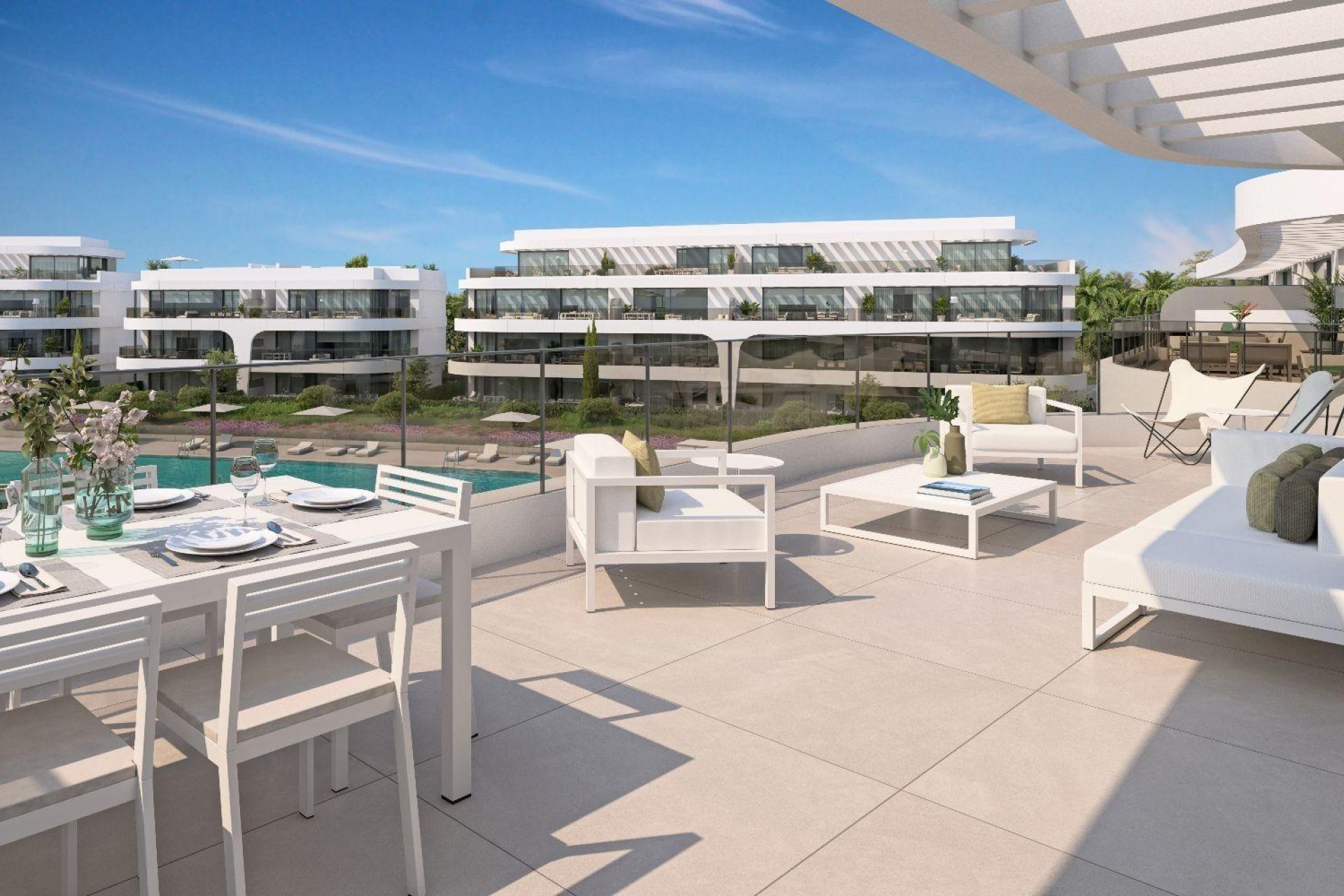 Obra nueva - Ground floor apartment - Estepona - Atalaya