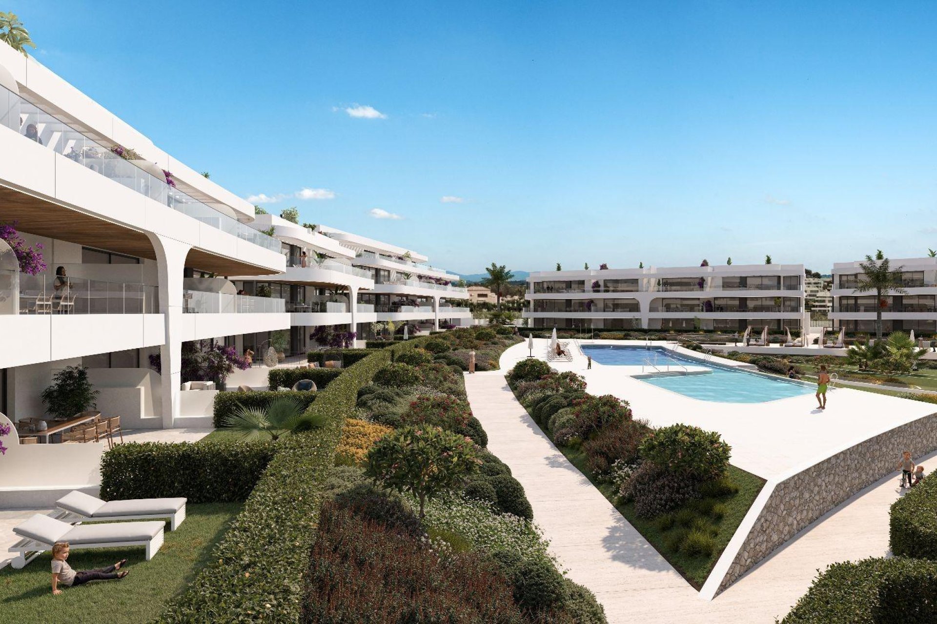 Obra nueva - Ground floor apartment - Estepona - Atalaya
