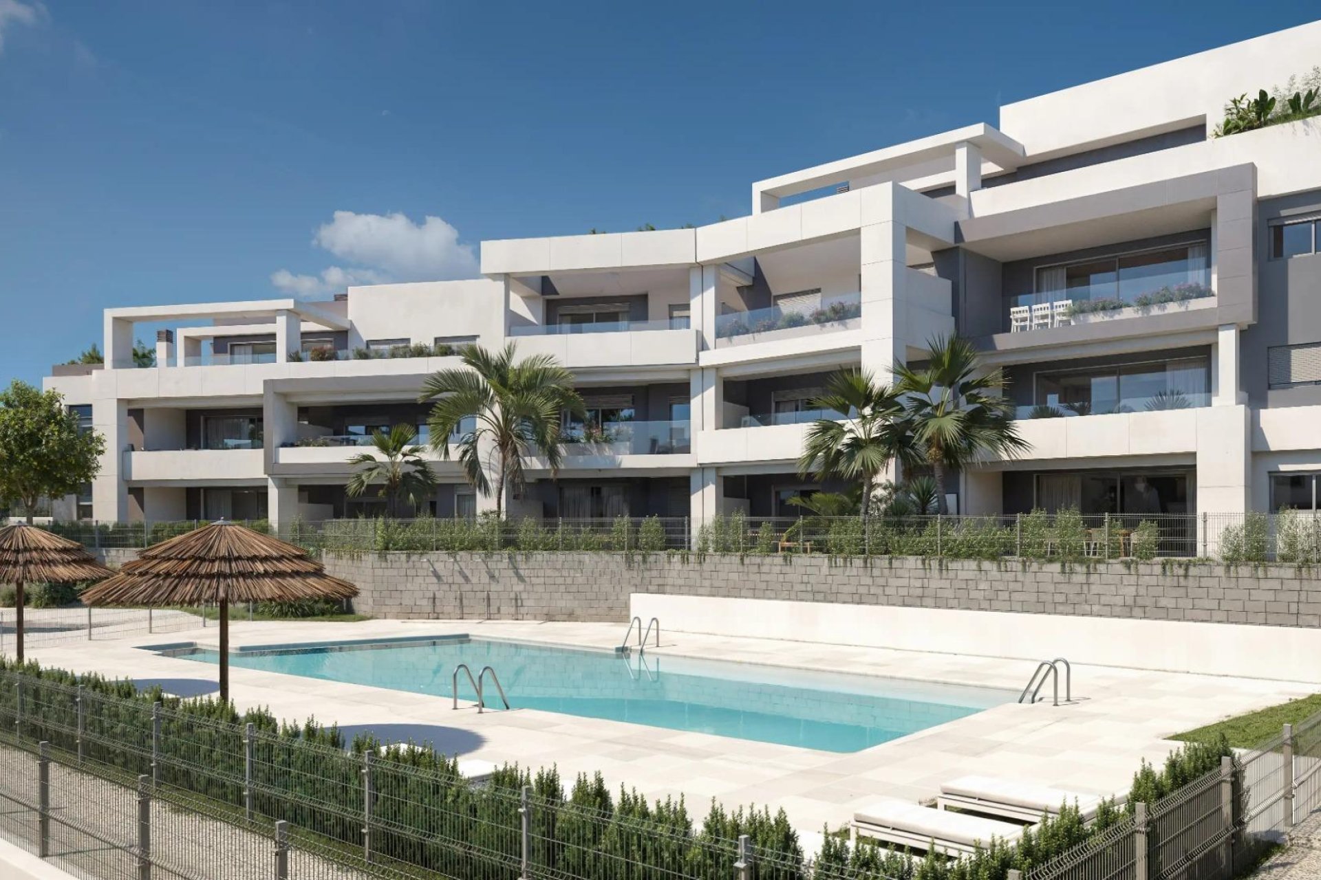 Obra nueva - Ground floor apartment - Estepona - Parque Selwo