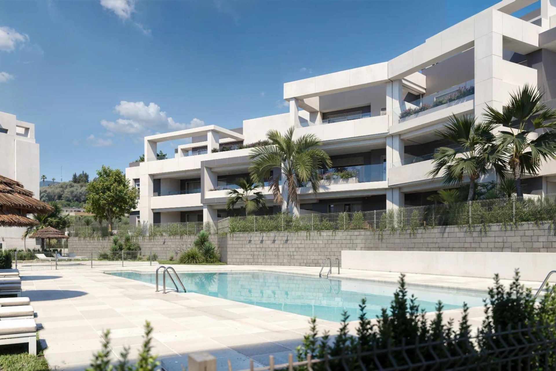 Obra nueva - Ground floor apartment - Estepona - Parque Selwo