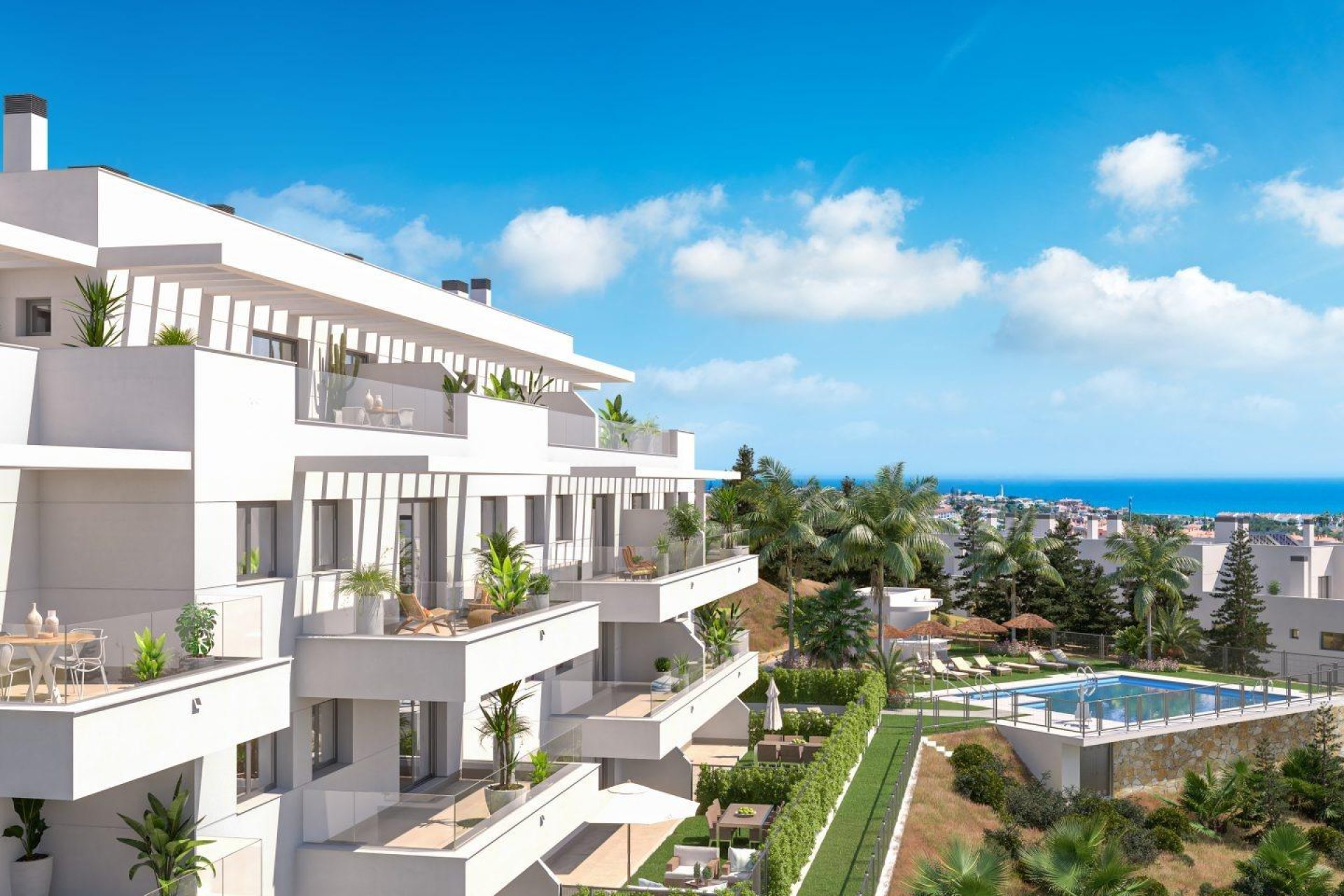 Obra nueva - Ground floor apartment - Mijas - El Chaparral