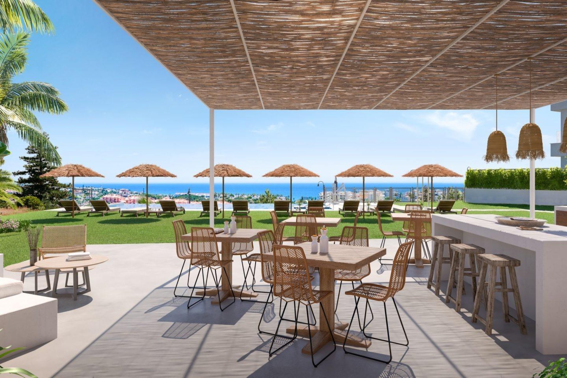 Obra nueva - Ground floor apartment - Mijas - El Chaparral