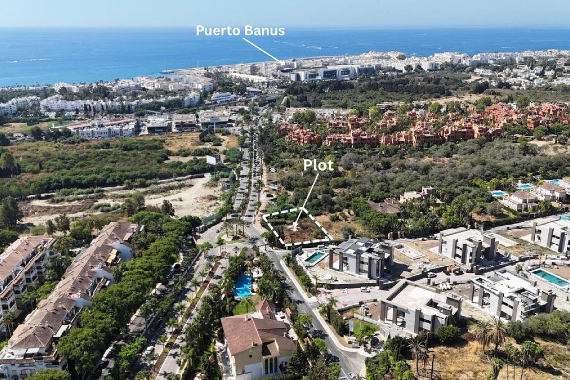 Obra nueva - Plot - Residential Plot - Marbella - Puerto Banús