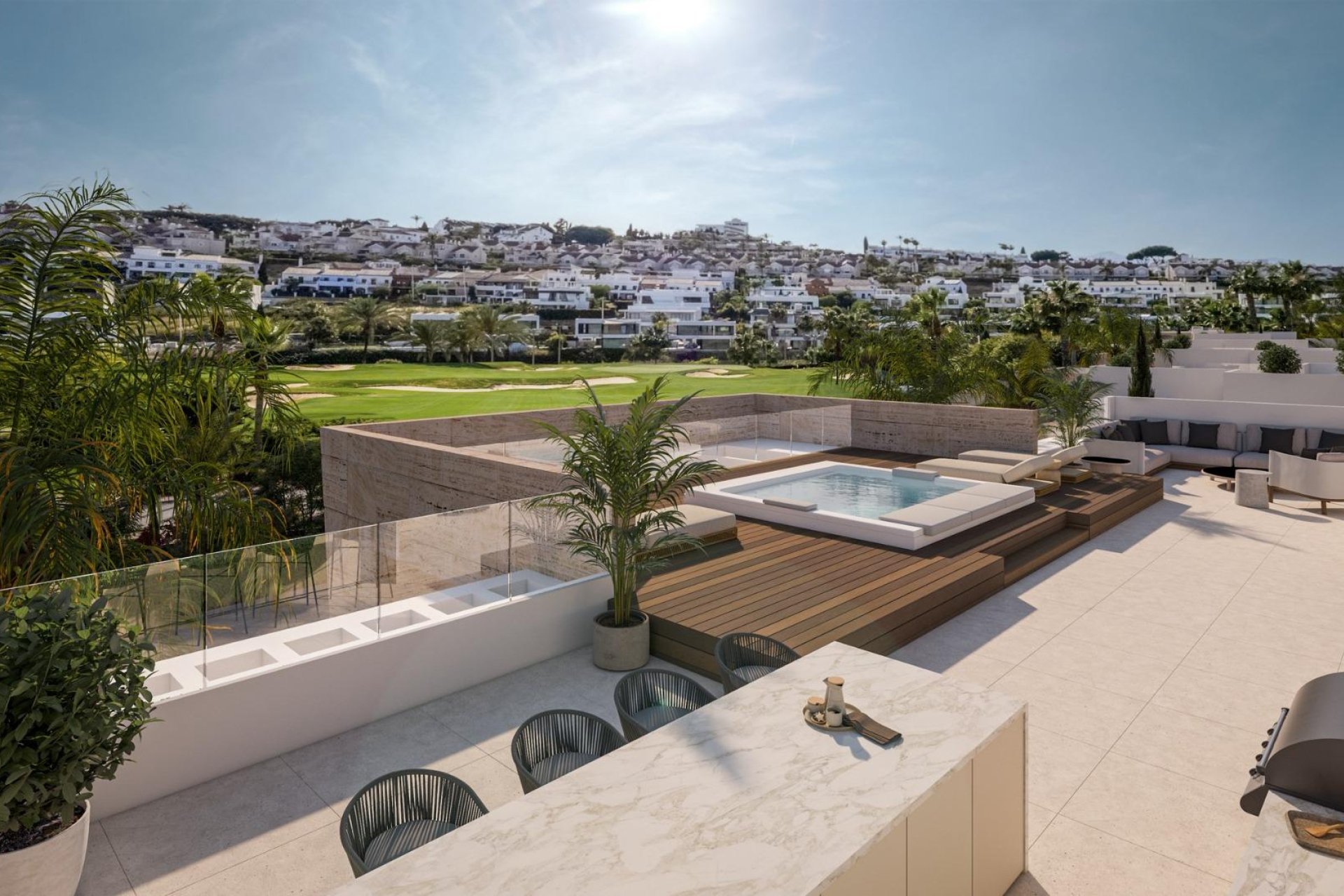 Obra nueva - Villa - Estepona - Atalaya del Golf
