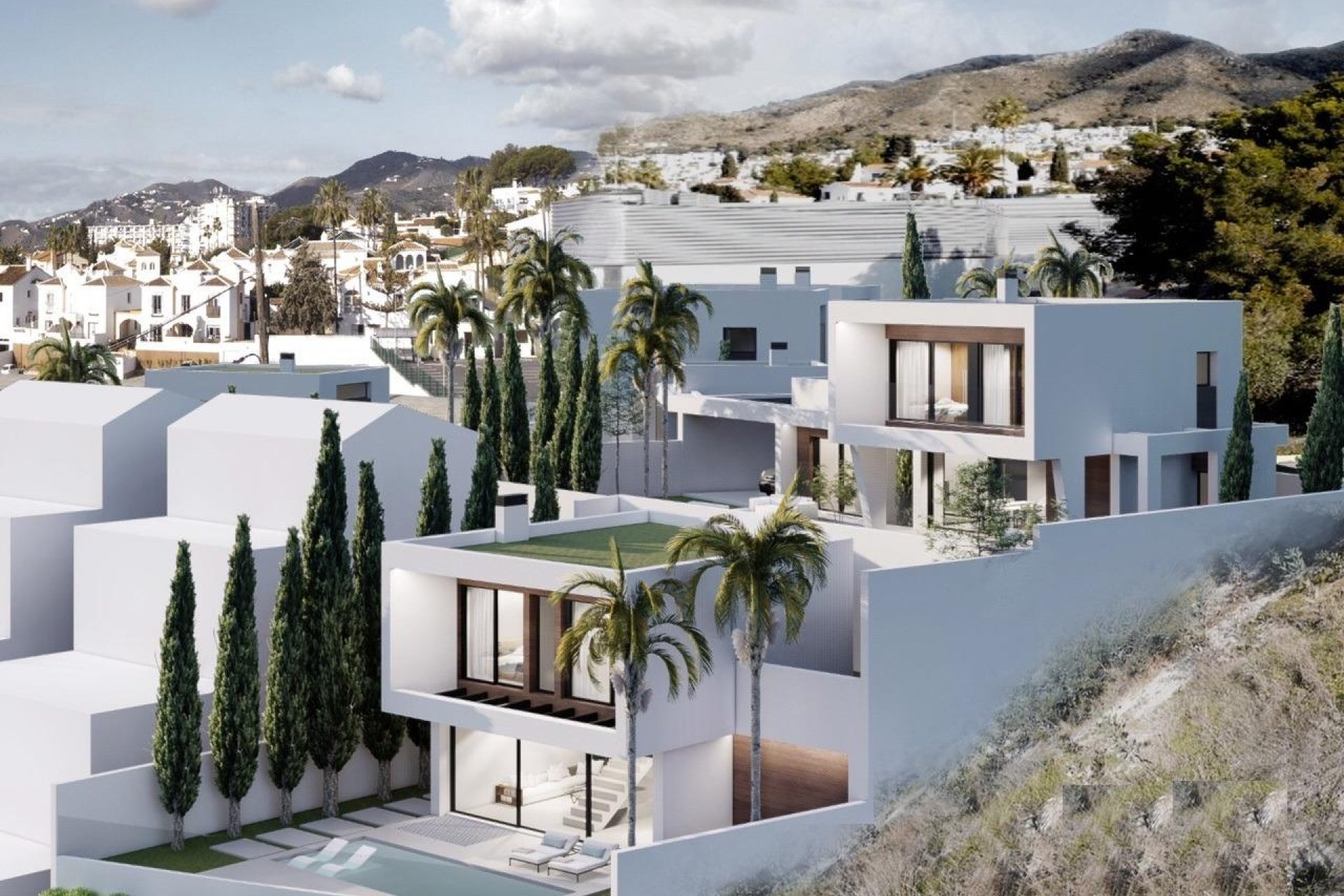 Obra nueva - Villa - Nerja - Los Arcos