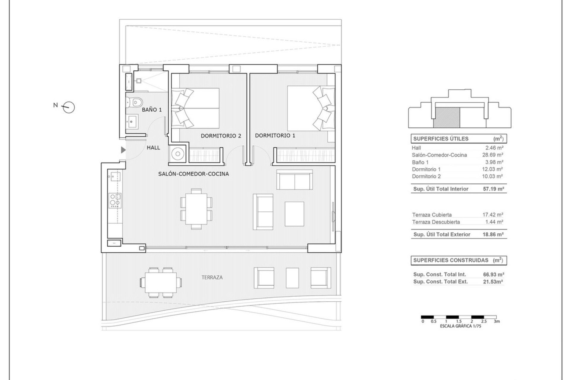 Resale - Apartment - Middle Floor Apartment - Fuengirola - Carvajal