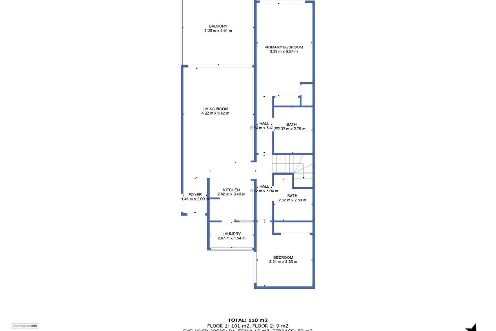 Resale - Apartment - Penthouse Duplex - Estepona - Atalaya