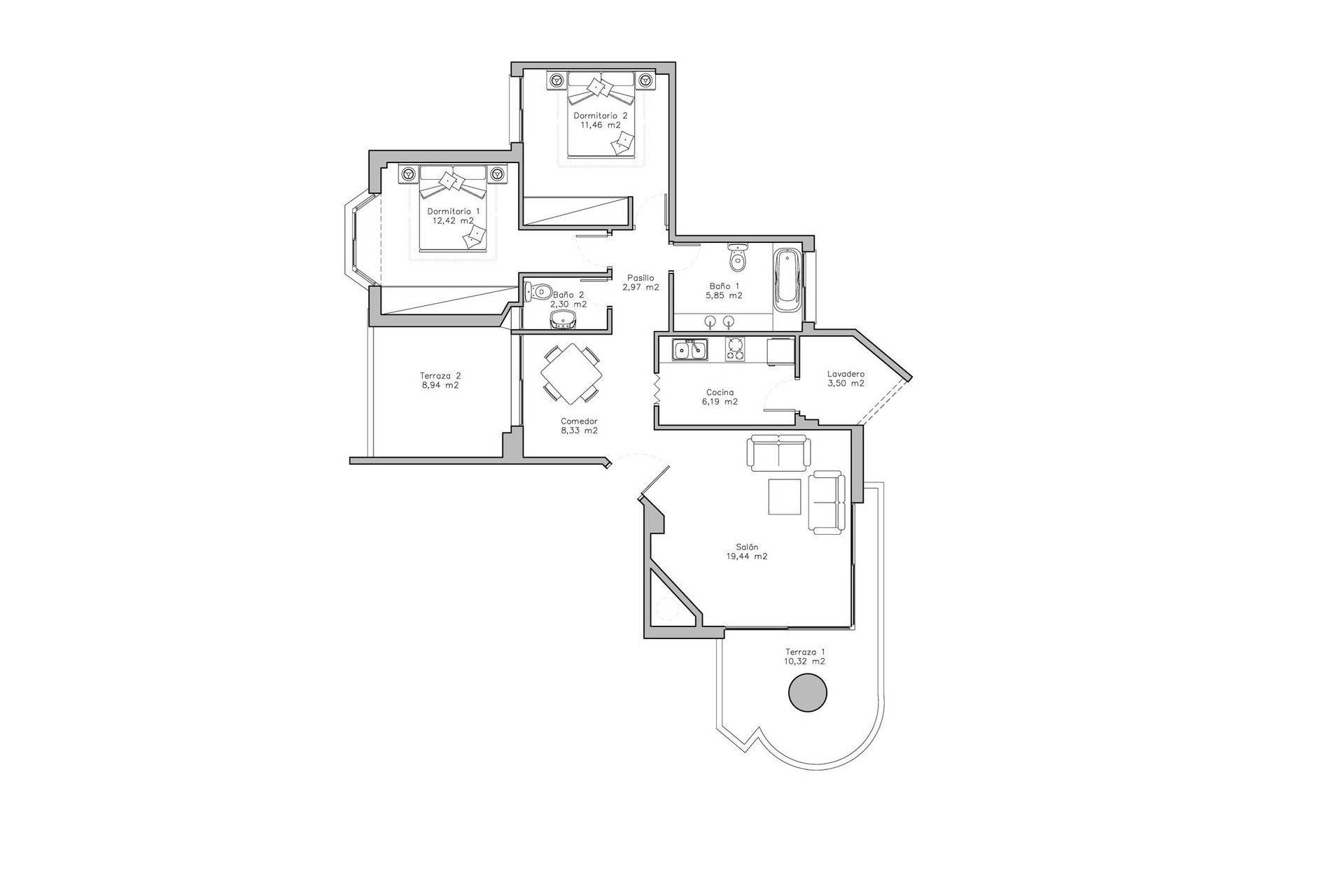 Resale - Apartment - Top Floor Apartment - Mijas - Calahonda