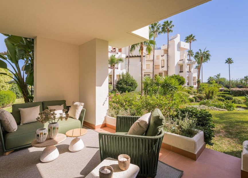 Resale - Ground floor apartment - Estepona - New Golden Mile