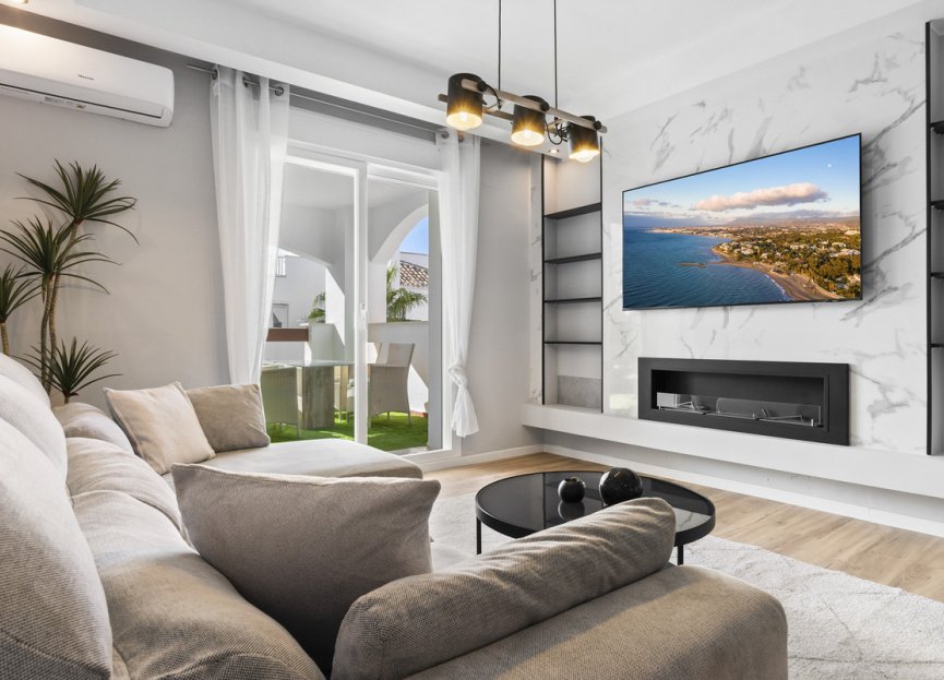 Resale - Ground floor apartment - Marbella - Nueva Andalucia