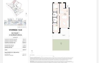 Obra nueva - Ground floor apartment - Casares - Doña Julia Golf
