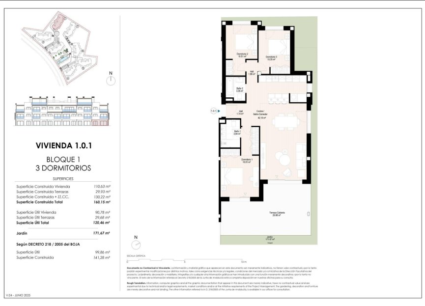 New Build - Ground floor apartment - Casares - Doña Julia Golf