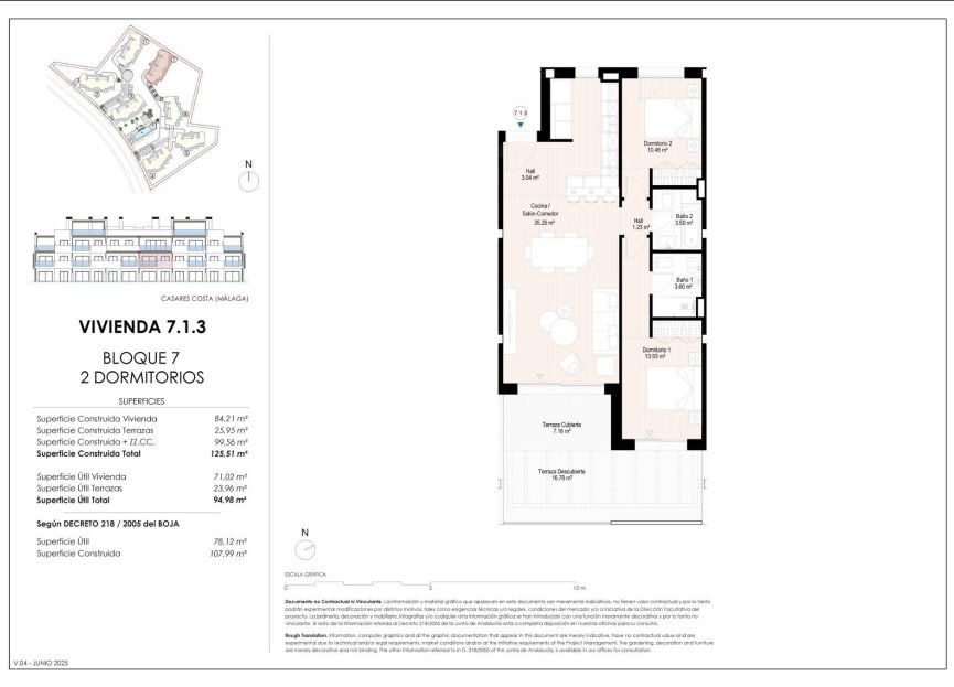 New Build - Apartment / flat - Casares - Doña Julia Golf