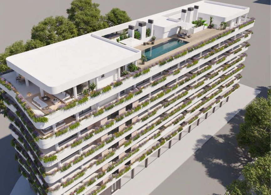 New Build - Apartment - Penthouse - Estepona - Parque Central