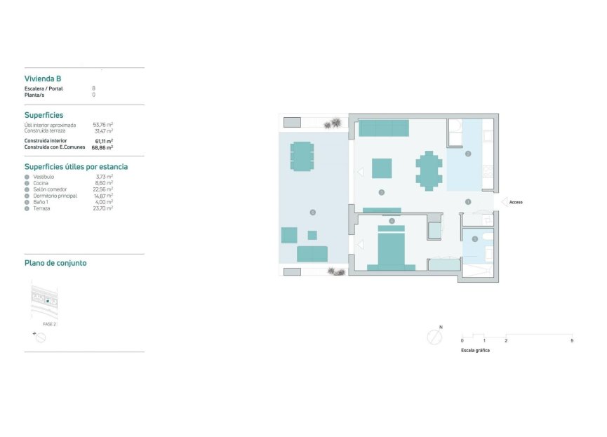 New Build - Ground floor apartment - Estepona - La Gaspara
