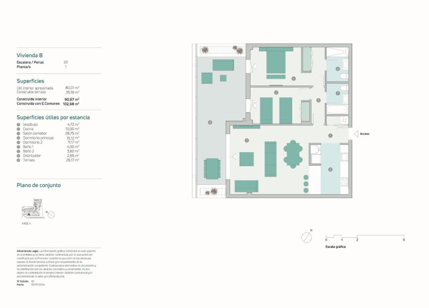 New Build - Apartment / flat - Estepona - La Gaspara