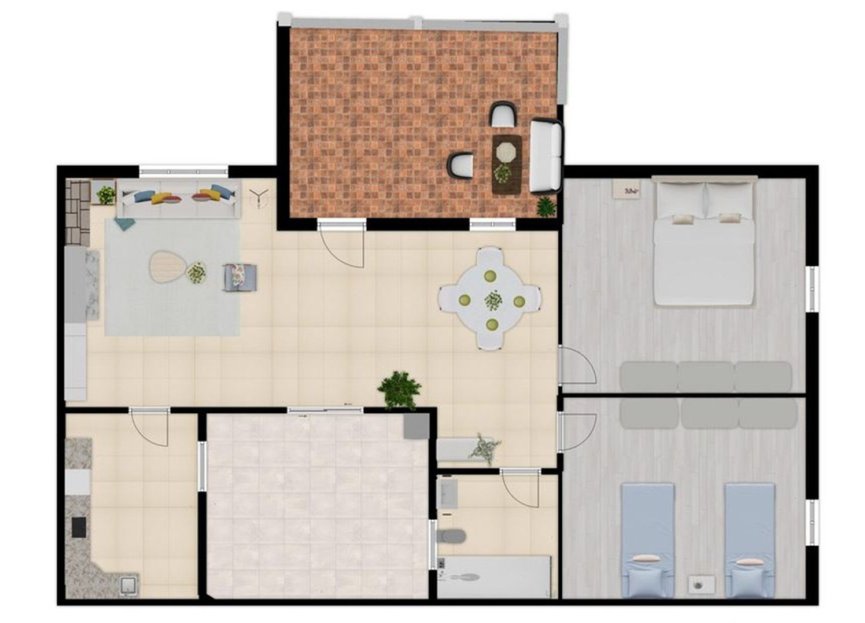 Resale - Ground floor apartment - Estepona - Benavista