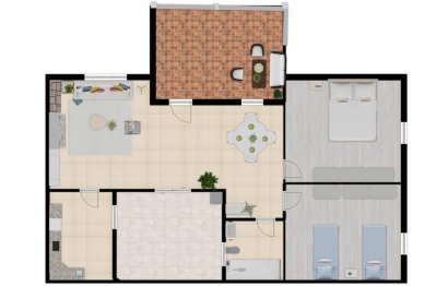 Resale - Ground floor apartment - Estepona - Benavista