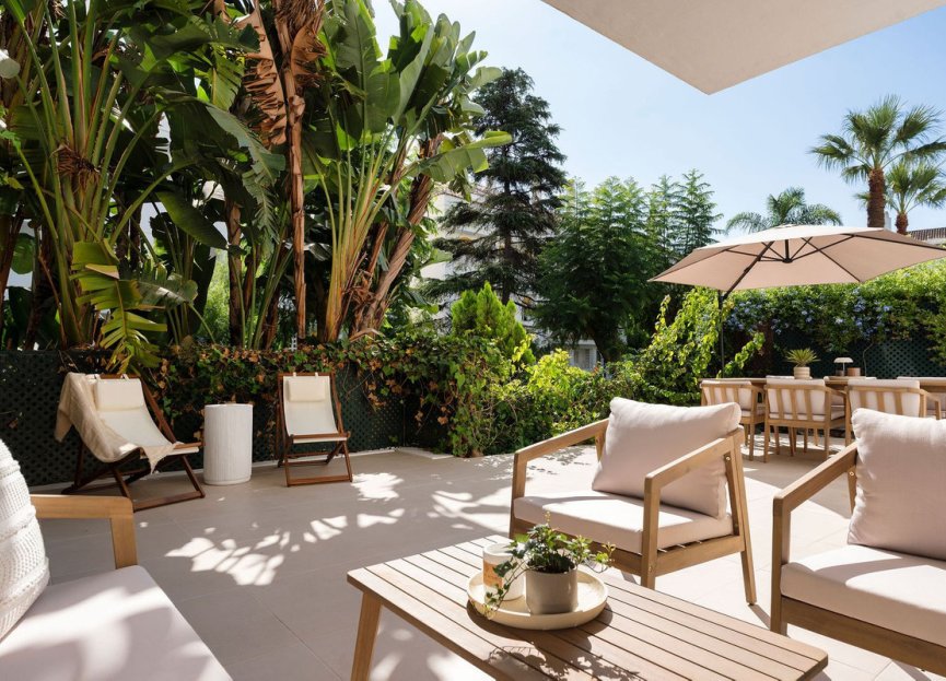 Resale - Ground floor apartment - Marbella - Guadalmina Baja