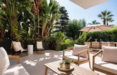 Resale - Ground floor apartment - Marbella - Guadalmina Baja