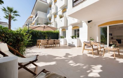 Resale - Ground floor apartment - Marbella - Guadalmina Baja