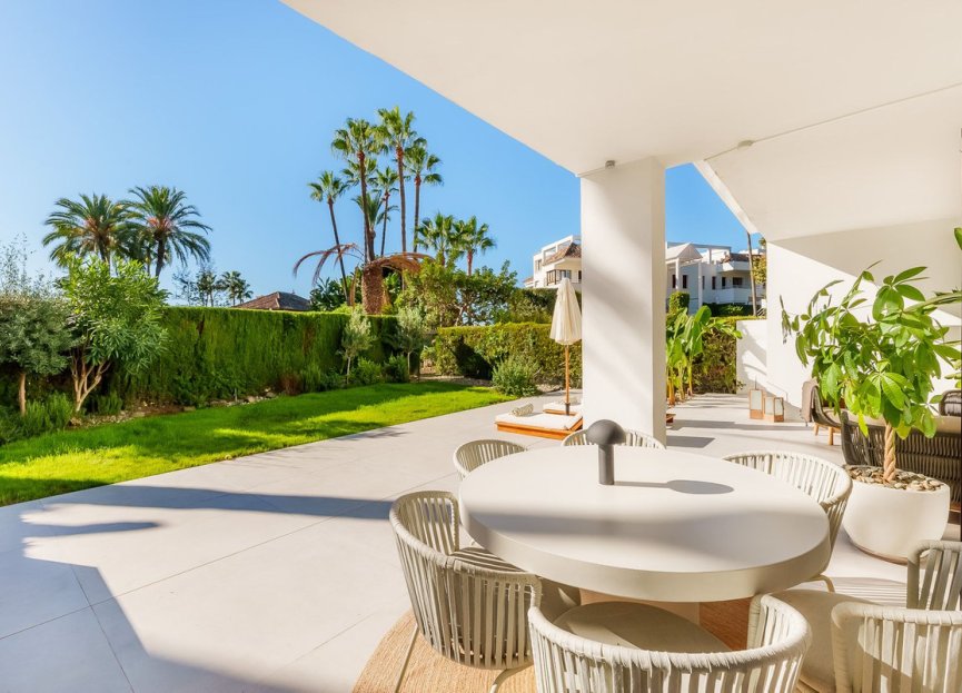 Resale - Ground floor apartment - Marbella - Nueva Andalucia