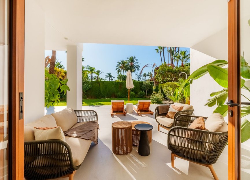 Resale - Ground floor apartment - Marbella - Nueva Andalucia