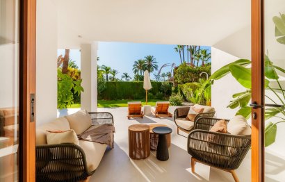 Resale - Ground floor apartment - Marbella - Nueva Andalucia