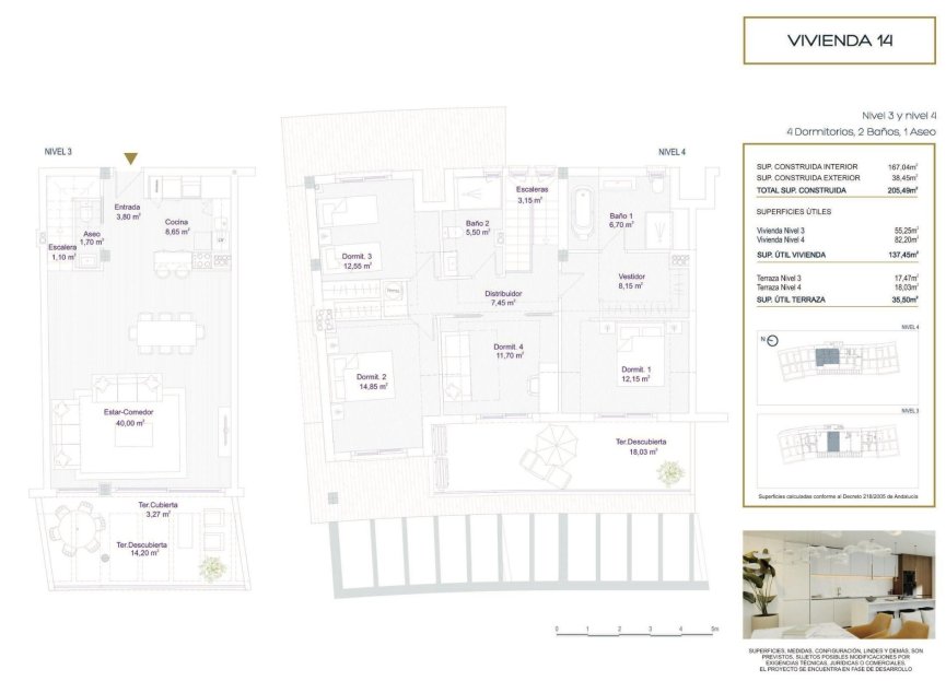 New Build - Apartment - Penthouse - Benalmádena - Torrequebrada