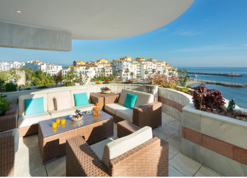 Resale - Apartment - Penthouse - Marbella - Puerto Banús