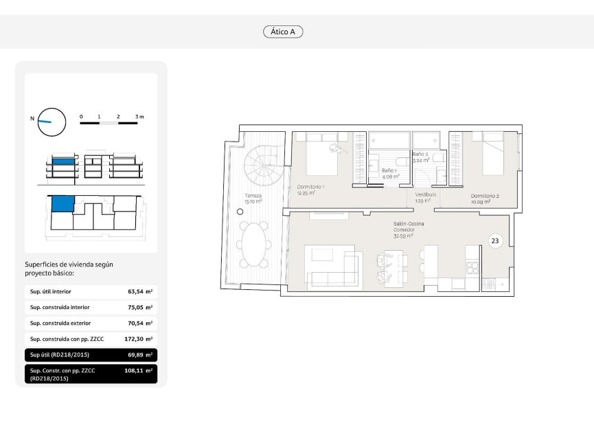 New Build - Penthouse - Málaga - Torre BenagalbÓn