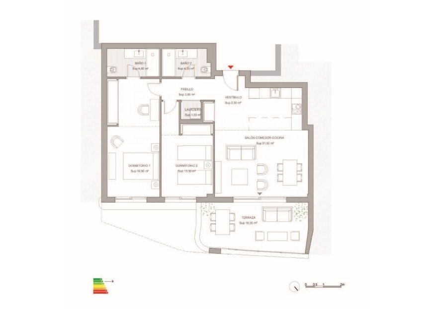 Resale - Apartment - Middle Floor Apartment - Mijas - Calanova Golf