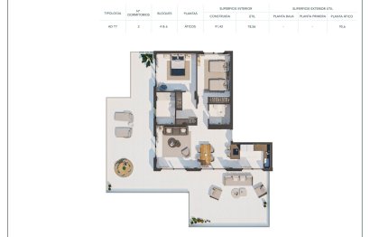 New Build - Penthouse - Casares - Camarate