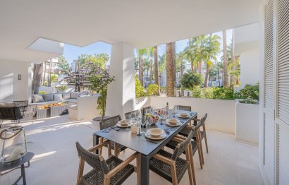 Resale - Apartment - Ground Floor Apartment - Marbella - The Golden Mile