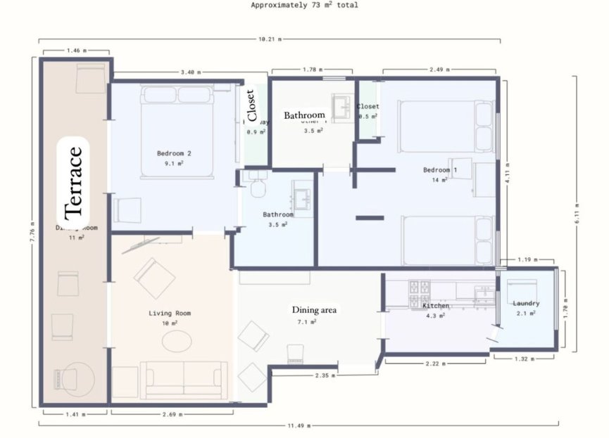 Resale - Apartment - Middle Floor Apartment - Mijas - Calahonda